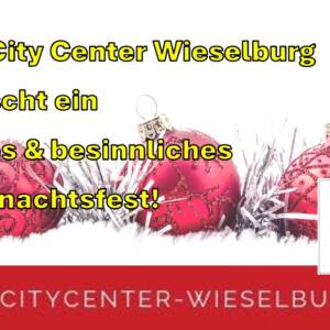 Das City Center Wieselburg wünscht frohe Weihnachten