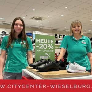 Minus 20 % bei Deichmann im City Center Wieselburg
