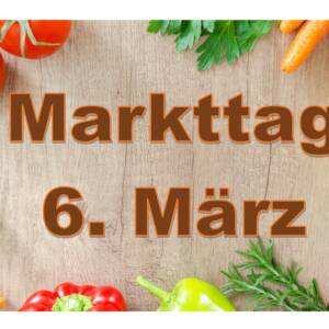 Markttag im City Center Wieselburg: Mittwoch 6. März