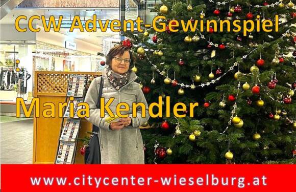 Gewinner Adventgewinnspiel