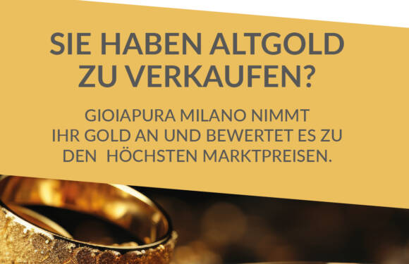 Altgold verkaufen bei GIOIAPURA