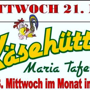 Mittwoch 21. Mai Käsehütte