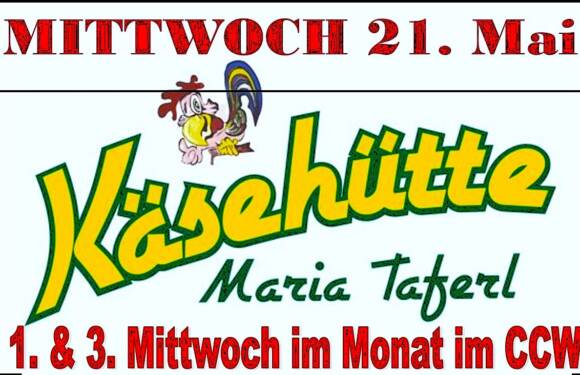 Mittwoch 21. Mai Käsehütte