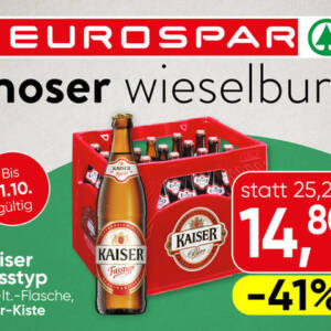 Kaiser Bier Aktion & Brausilvester
