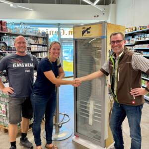 Der Gewinner des Wieselburger Kühlschranks bei Spar Moser steht fest