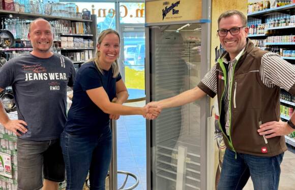 Der Gewinner des Wieselburger Kühlschranks bei Spar Moser steht fest