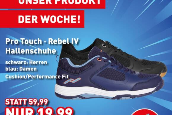 Hallenschuhe nur € 19,90 TURBO DEAL DER WOCHE
