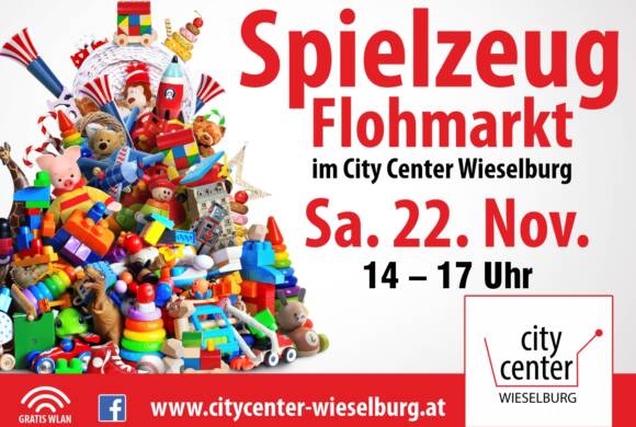 Spielzeug-Flohmarkt im City Center Wieselburg
