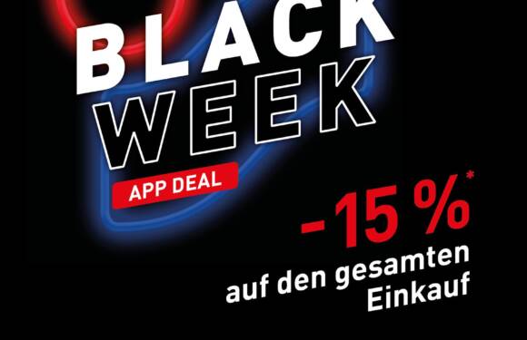 Black-Week bei Intersport Schuberth im CCW