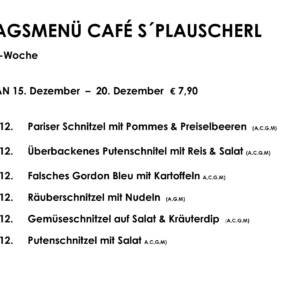 Tagessteller s`Plauscherl Tagessteller s`Plauscherl
