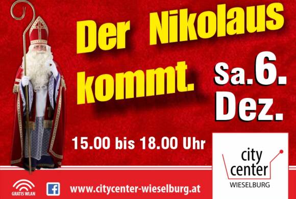 Der Nikolaus kommt!