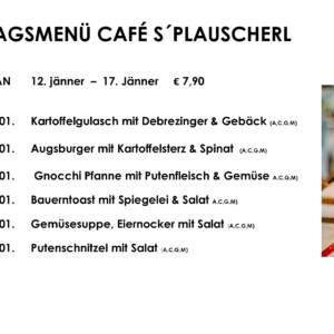 Tagesteller Café s`Plauscherl Tagesteller Café s`Plauscherl