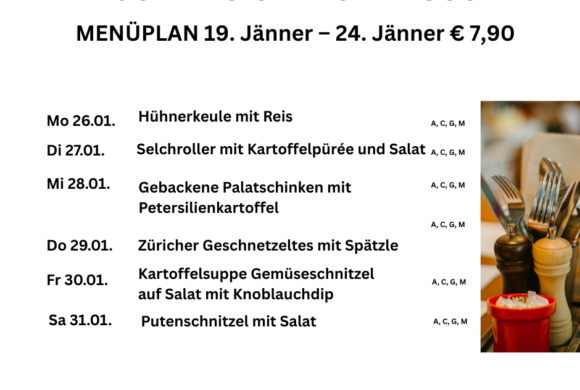 Tagesteller Café s`Plauscherl