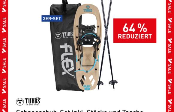 Schneeschuh-Set bei Intersport Schuberth Schneeschuh-Set bei Intersport Schuberth