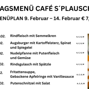 Tagesteller s`Plauscherl