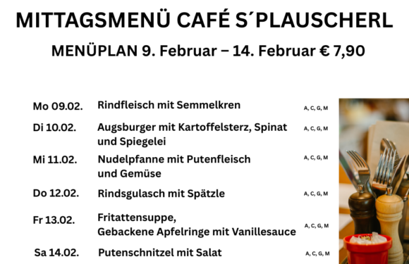 Tagesteller s`Plauscherl