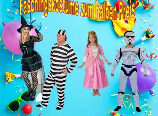 Faschingskostüme bei Anna`s Spielewelt