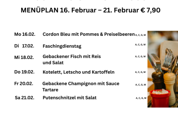 Tagesteller Café s`Plauscherl