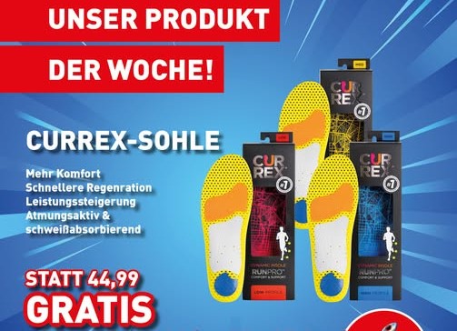 CURREX-Sohlen – Deine Leistungsbooster für jeden Lauf!