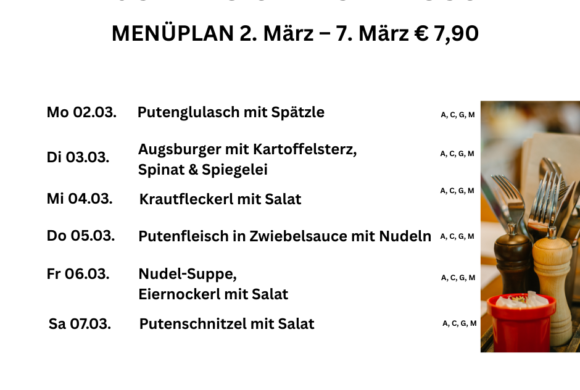 Tagesteller Café s`Plauscherl