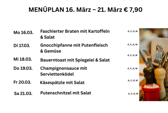 Tagesteller Café s`Plauscherl