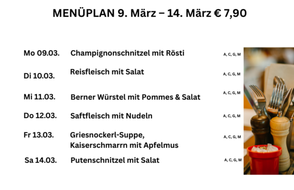 Tagesteller Café s`Plauscherl Tagesteller Café s`Plauscherl