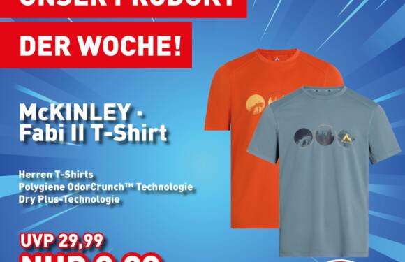 McKINLEY – Fabi III & Fabi II T-Shirts Damen & Herren – Modell
