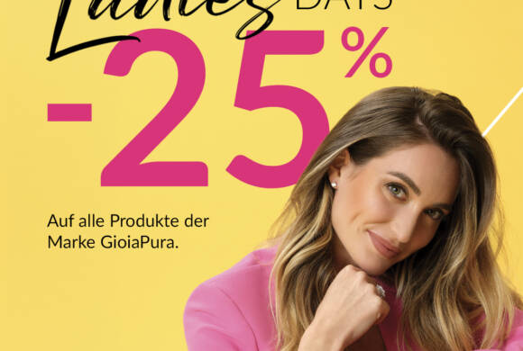 Gioiapura – Aktion zum „Damen – Women – Ladies Day“