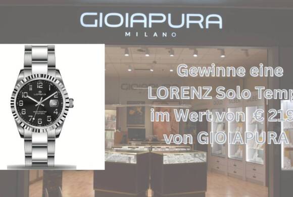 Gewinne eine LORENZ SOLO TEMPO  Herrenarmbanduhr von GIOIAPURA