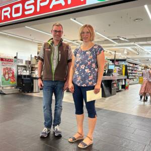 Silvia Hofer gewinnt beim CCW Gewinnspiel
