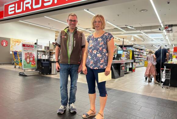 Silvia Hofer gewinnt beim CCW Gewinnspiel