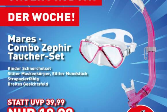 Taucherset in Aktion