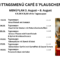 Menüplan Café s`Plauscherl